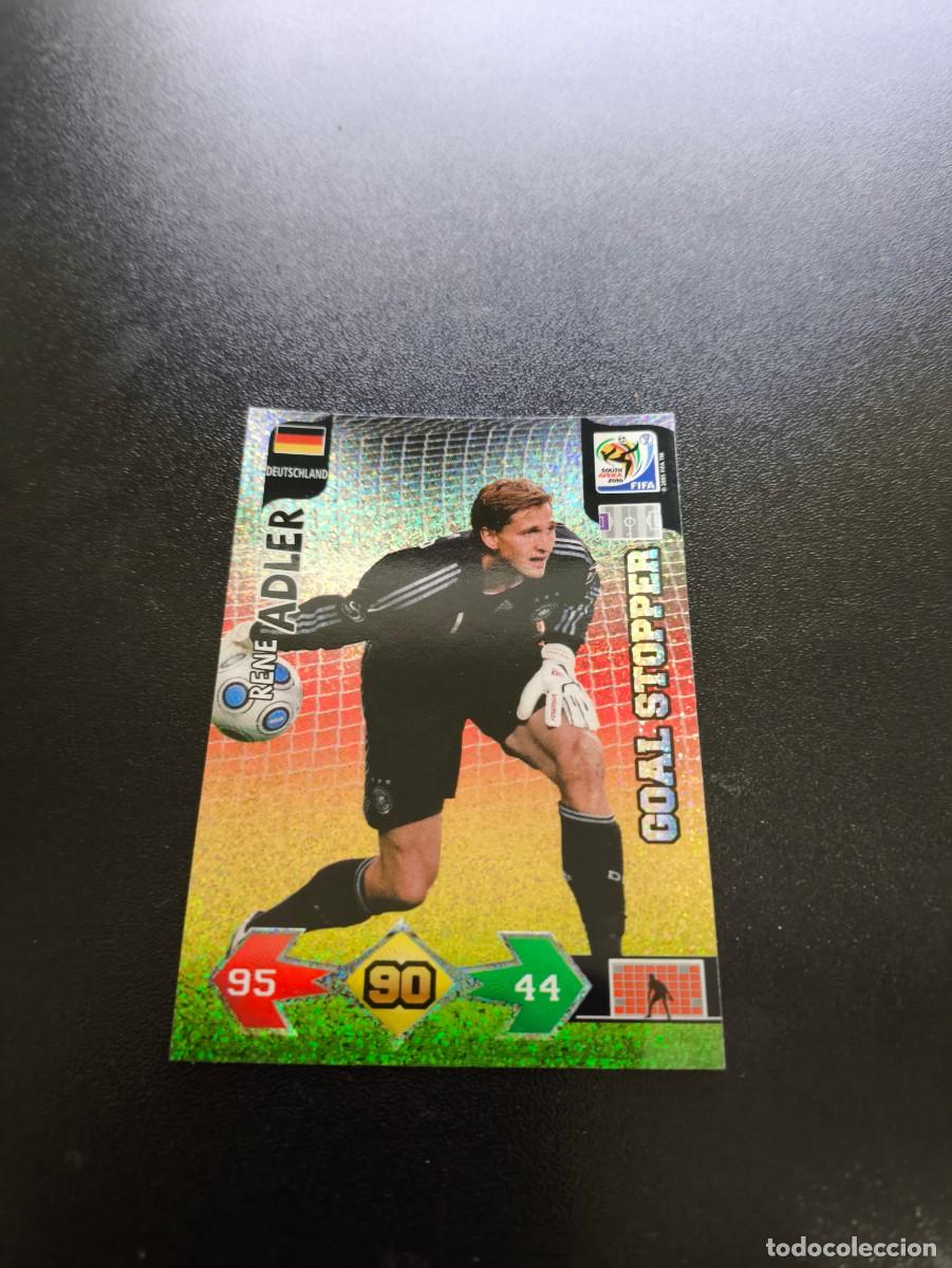 Fu&szlig;ball-Sticker: Rene Adler UK VERSION ALEMANIA GOAL STOPPER ADRENALYN MUNDIAL SOUTH AFRICA 2010 WORLD CUP PANINI