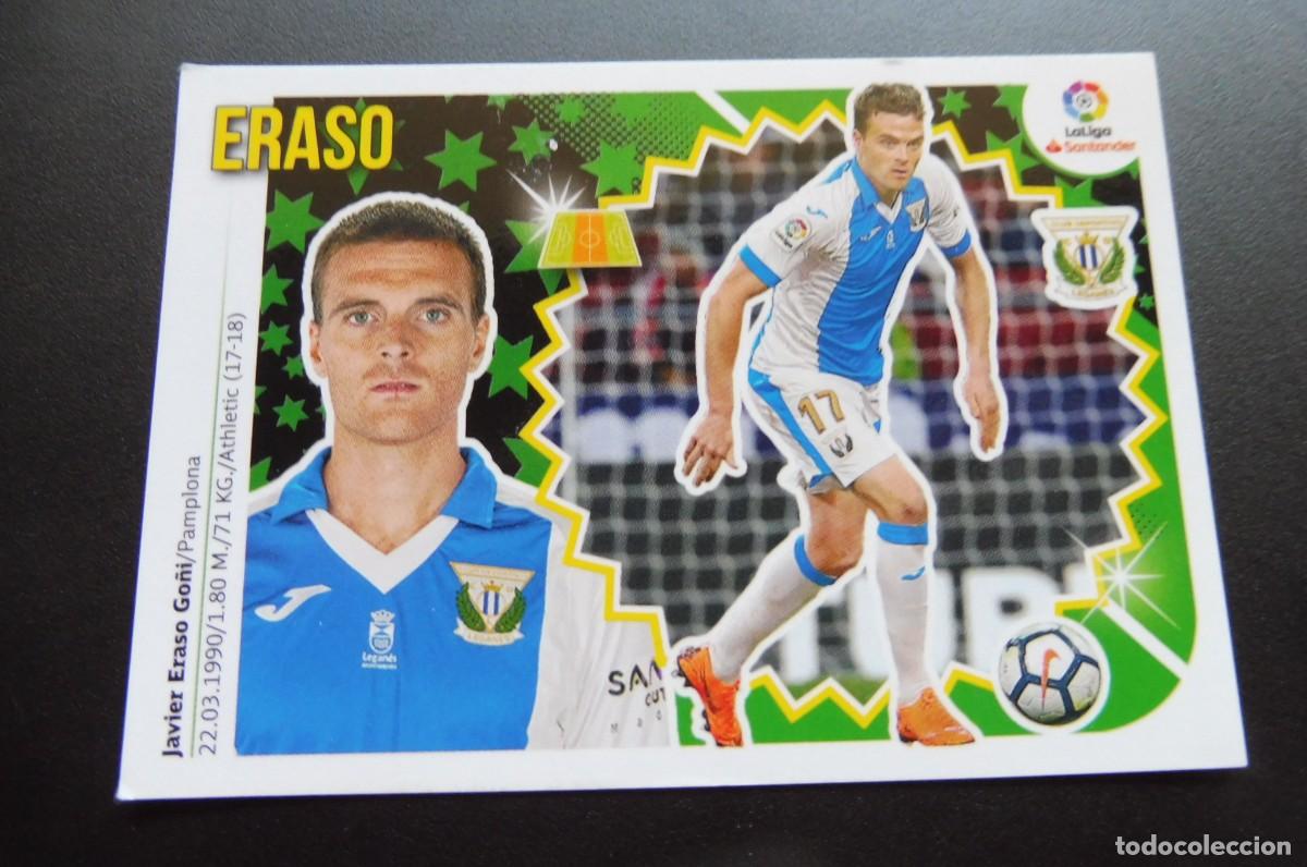 Fu&szlig;ball-Sticker: CROMO PANINI - LIGA SANTANDER 2018/19 ESTE - CD LEGAN&Eacute;S N&Uacute;M 11A - ERASO