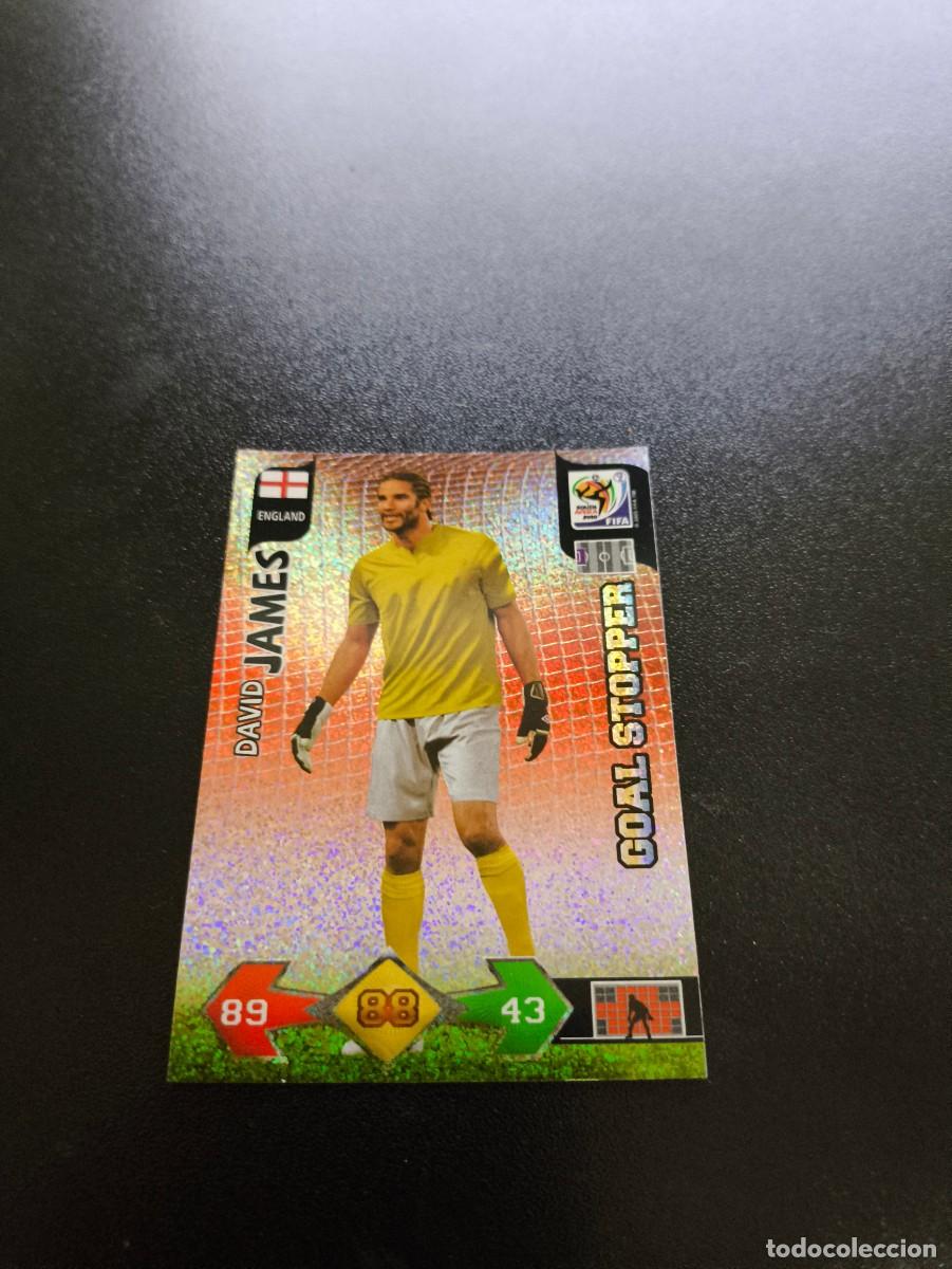 Fu&szlig;ball-Sticker: David James INGLATERRA GOAL STOPPER ADRENALYN MUNDIAL SOUTH AFRICA 2010 WORLD CUP PANINI