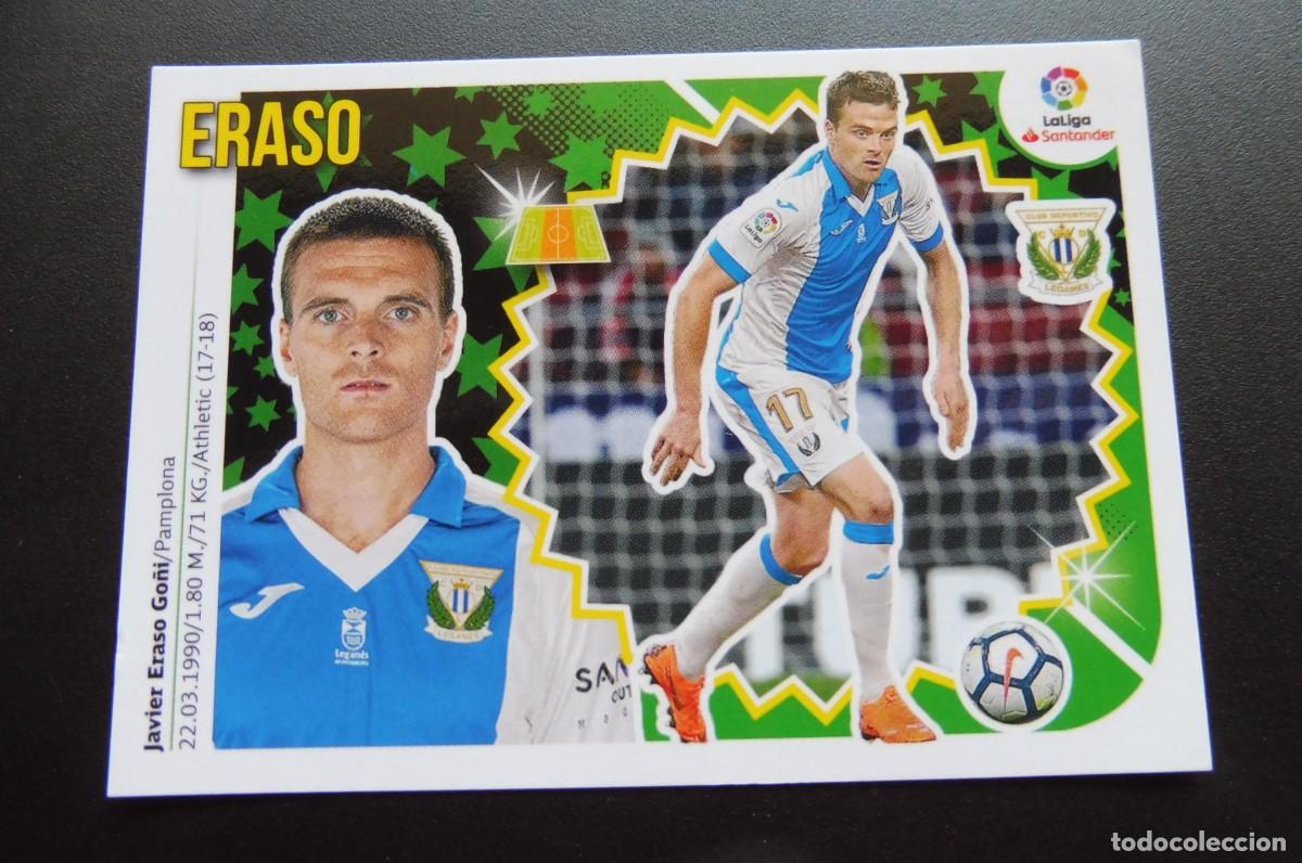Fu&szlig;ball-Sticker: CROMO PANINI - LIGA SANTANDER 2018/19 ESTE - CD LEGAN&Eacute;S N&Uacute;M 11A - ERASO