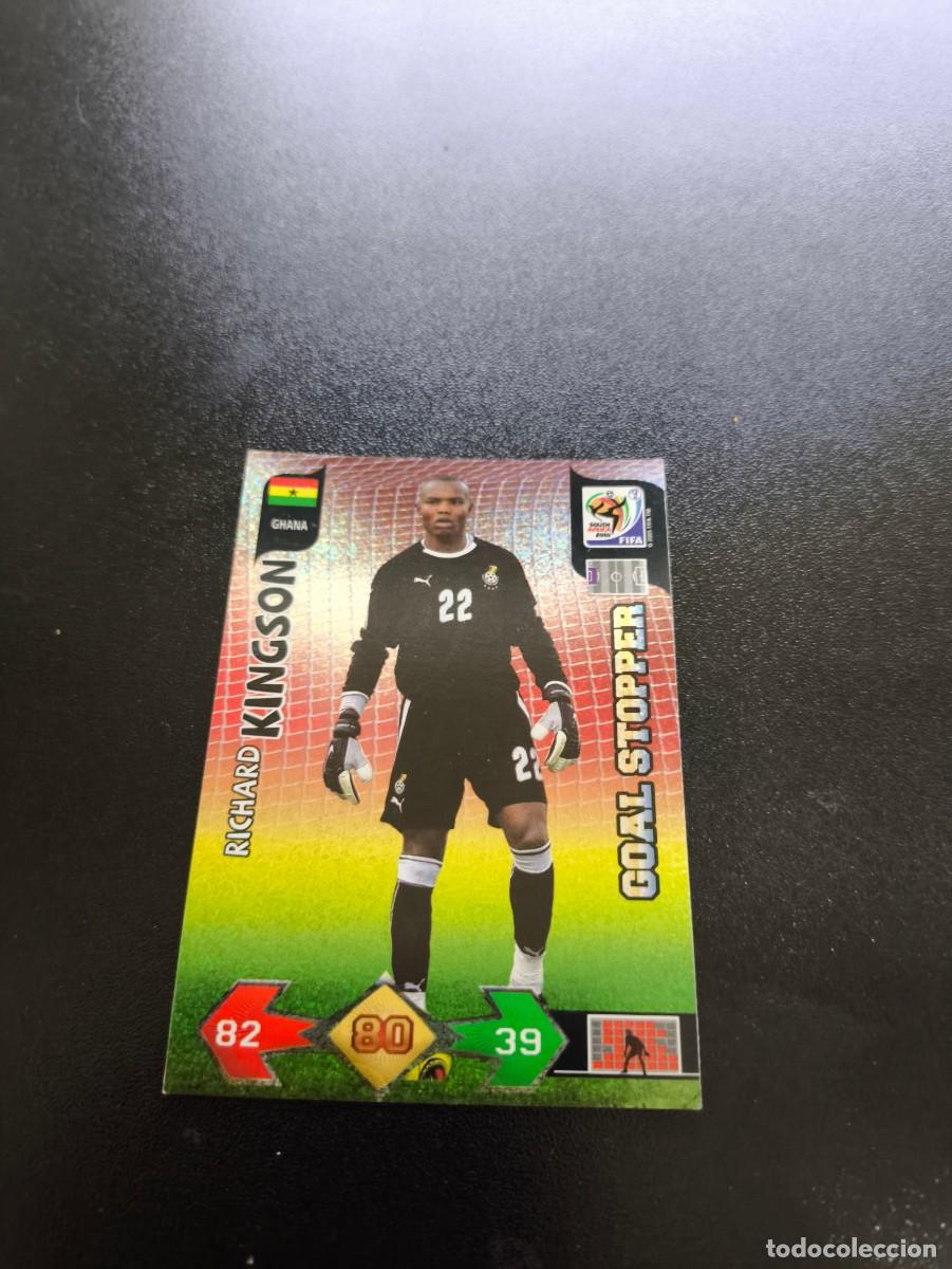 Cromos de f&uacute;tbol: Richard Kingson GHANA GOAL STOPPER ADRENALYN MUNDIAL SOUTH AFRICA 2010 WORLD CUP PANINI