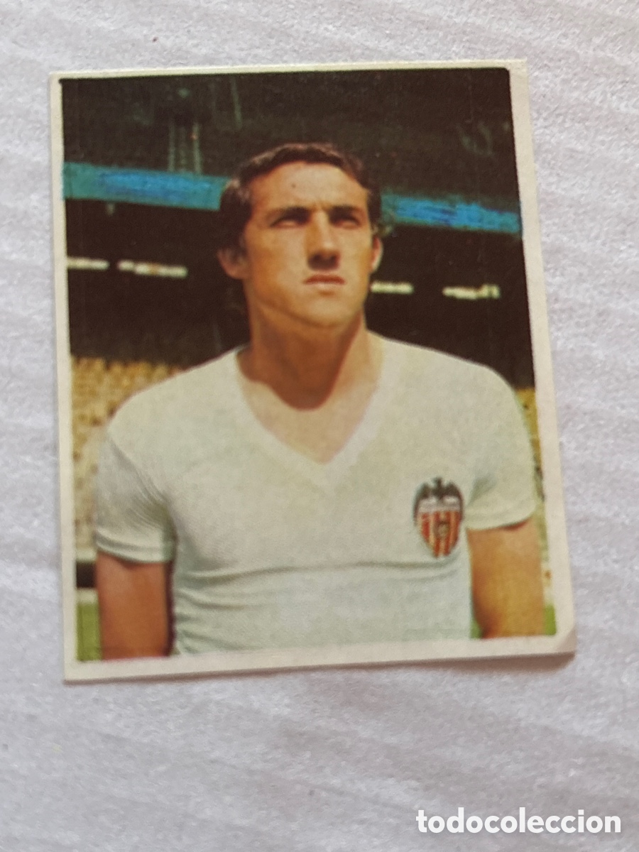 Cromos de F&uacute;tbol: cromo de futbol - a M&uacute;nich con Xibeca sport cerveza Damm -Valencia , Jes&uacute;s Mart&iacute;nez n&ordm; 71