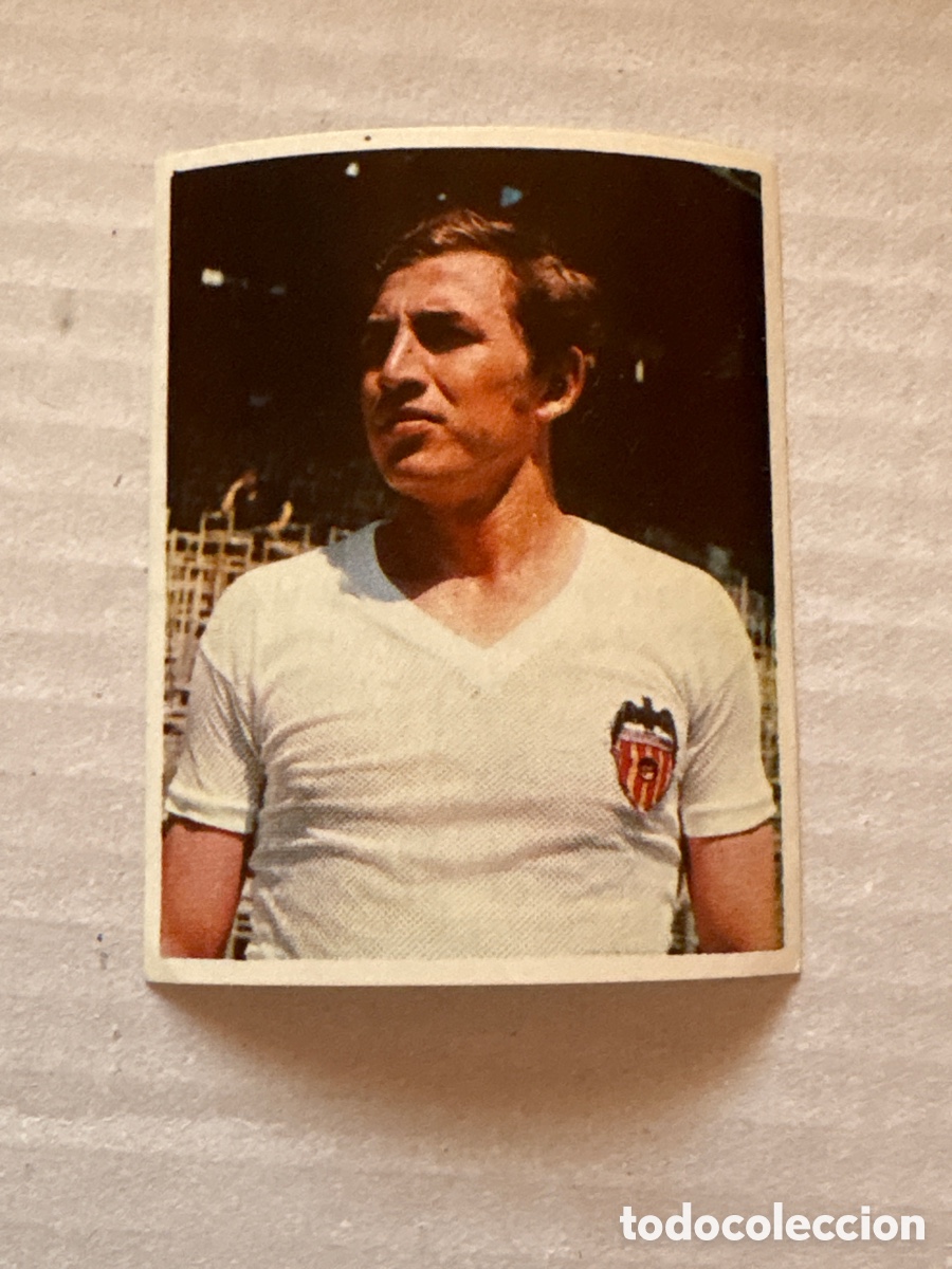 Cromos de F&uacute;tbol: cromo de futbol - a M&uacute;nich con Xibeca sport cerveza Damm , Valencia , Juli&aacute;n An&iacute;bal P&eacute;rez n&ordm; 72