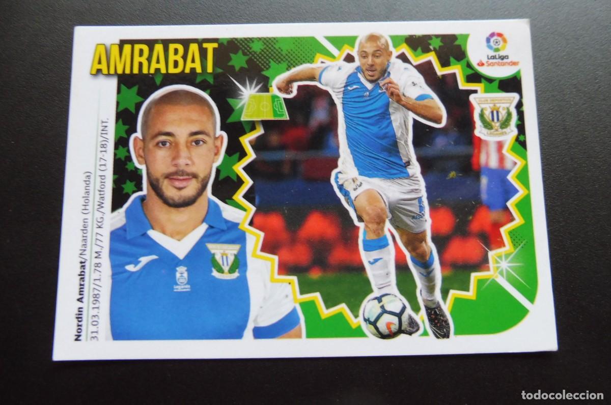 Cromos de f&uacute;tbol: CROMO PANINI - LIGA SANTANDER 2018/19 ESTE - CD LEGAN&Eacute;S N&Uacute;M 15 - AMRABAT