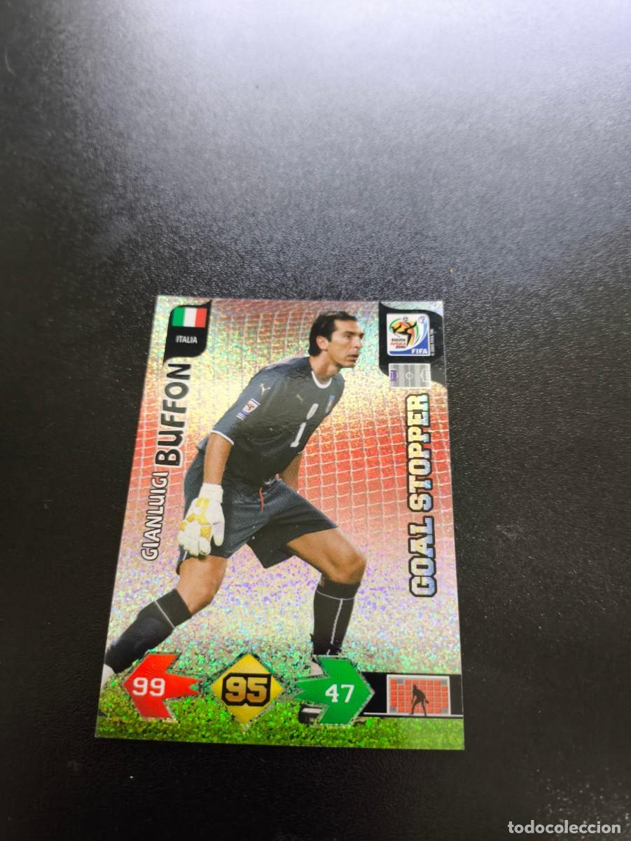 Cromos de f&uacute;tbol: Gianluigi Buffon ITALIA ITALY GOAL STOPPER ADRENALYN MUNDIAL SOUTH AFRICA 2010 WORLD CUP PANINI