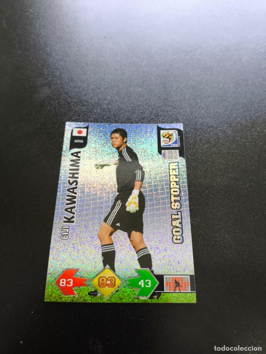 Cromos de f&uacute;tbol: Eiji Kawashima JAPON JAPAN GOAL STOPPER ADRENALYN MUNDIAL SOUTH AFRICA 2010 WORLD CUP PANINI