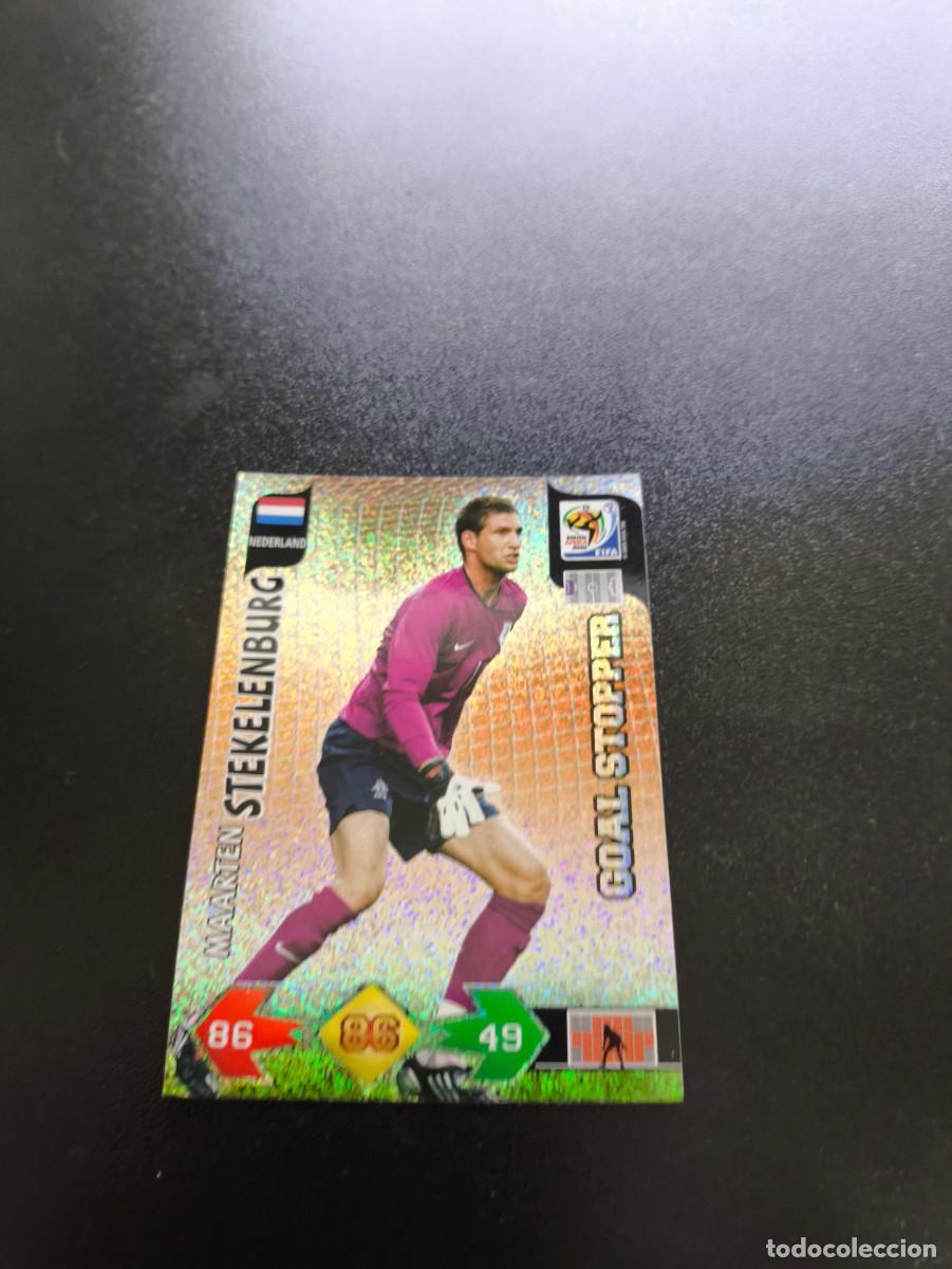Cromos de f&uacute;tbol: Maarten Stekelenburg HOLANDA GOAL STOPPER ADRENALYN MUNDIAL SOUTH AFRICA 2010 WORLD CUP PANINI