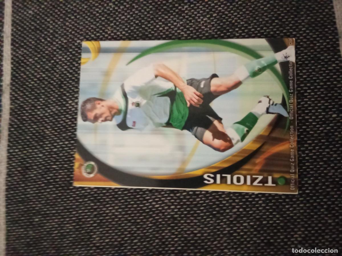 Cromos de f&uacute;tbol: 1187 tziolis Racing &uacute;ltima hora quiz game collection 2011