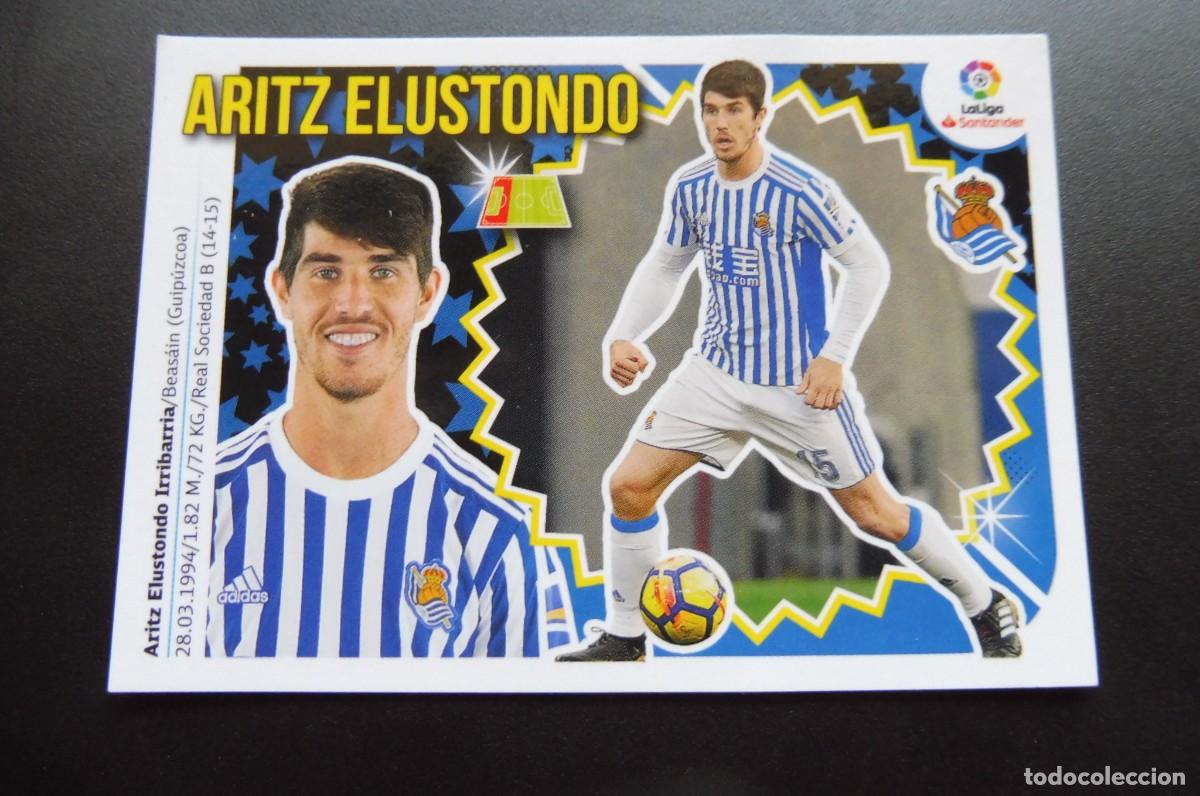 Cromos de f&uacute;tbol: CROMO PANINI - LIGA SANTANDER 2018/19 ESTE - REAL SOCIEDAD N&Uacute;M 3B - ARITZ ELUSTONDO