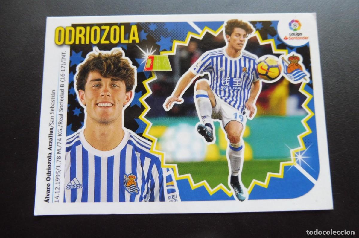 Cromos de f&uacute;tbol: CROMO PANINI - LIGA SANTANDER 2018/19 ESTE - REAL SOCIEDAD N&Uacute;M 3A - ODRIOZOLA