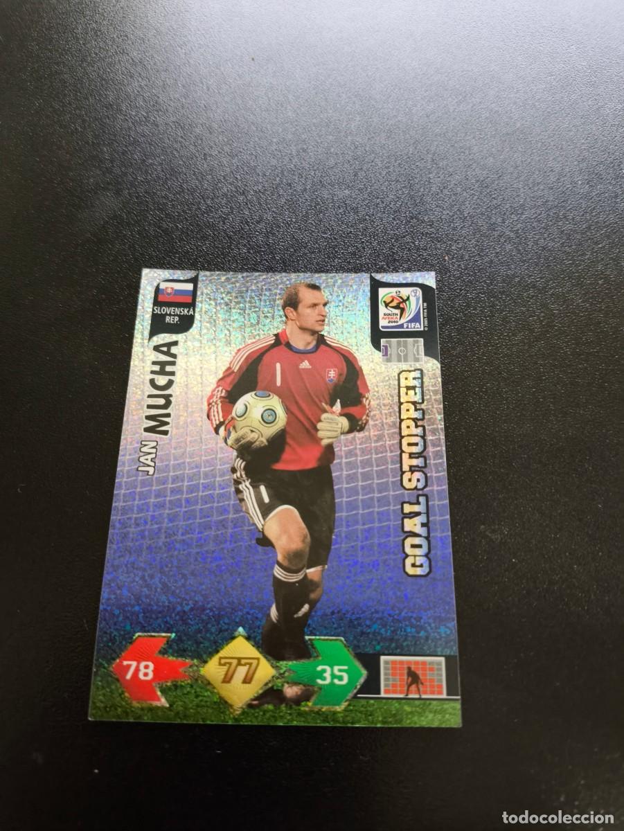 Cromos de f&uacute;tbol: Jan Mucha ESLOVAQUIA GOAL STOPPER ADRENALYN MUNDIAL SOUTH AFRICA 2010 WORLD CUP PANINI