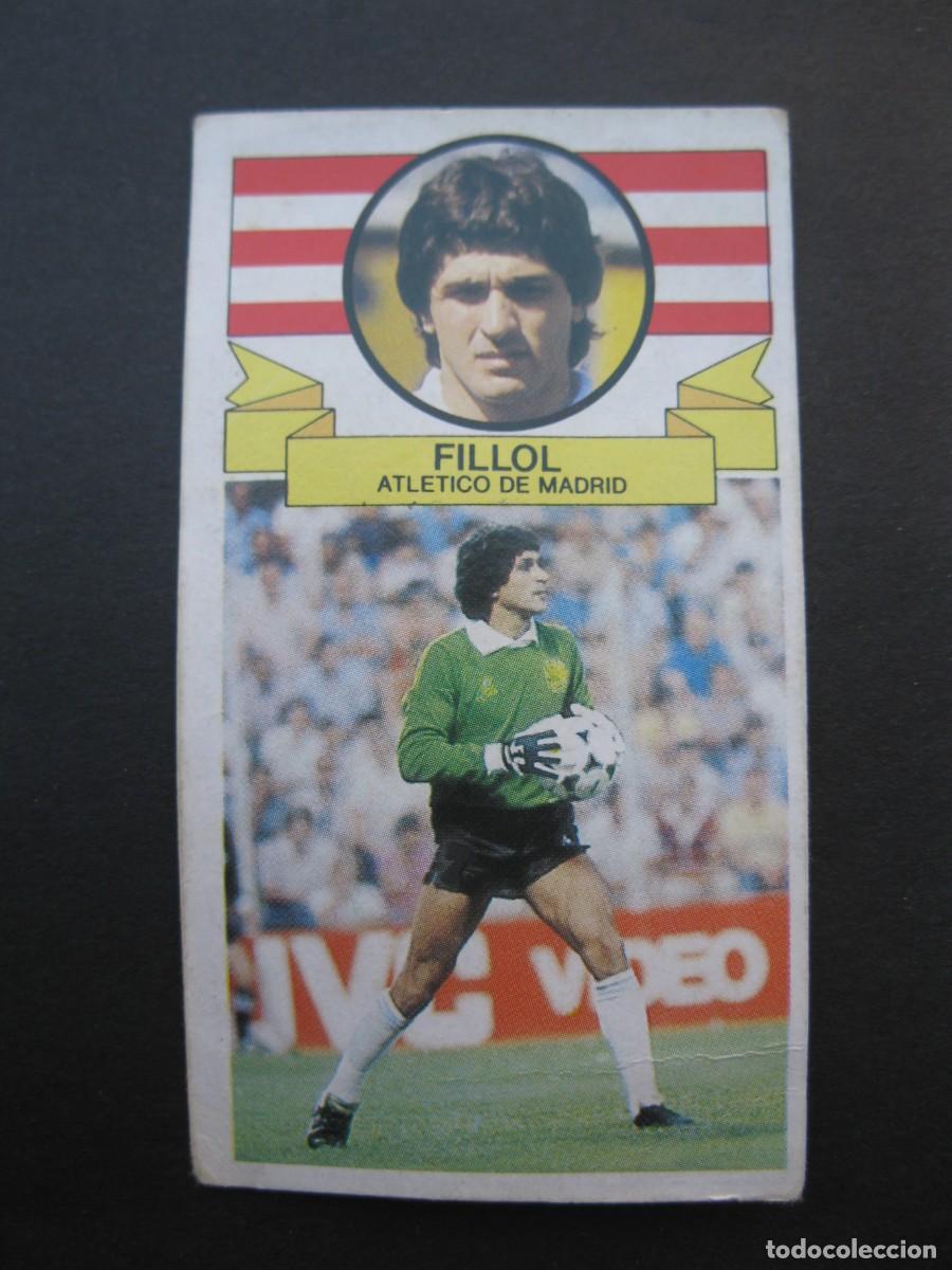Cromos de F&uacute;tbol: FILLOL (ATL&Eacute;TICO DE MADRID) - COLOCA - CAMPEONATO DE LIGA 85/86 - EDICIONES ESTE.