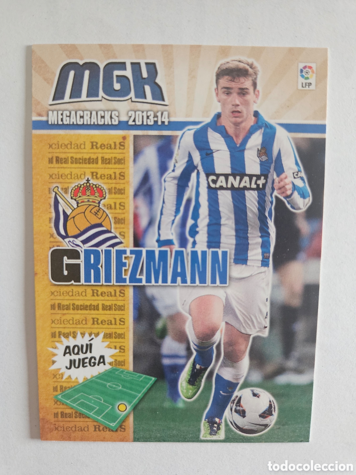 Cromos de F&uacute;tbol: Megacracks 2013 2014 13 14 panini Griezmann n&deg; 285 Real Sociedad