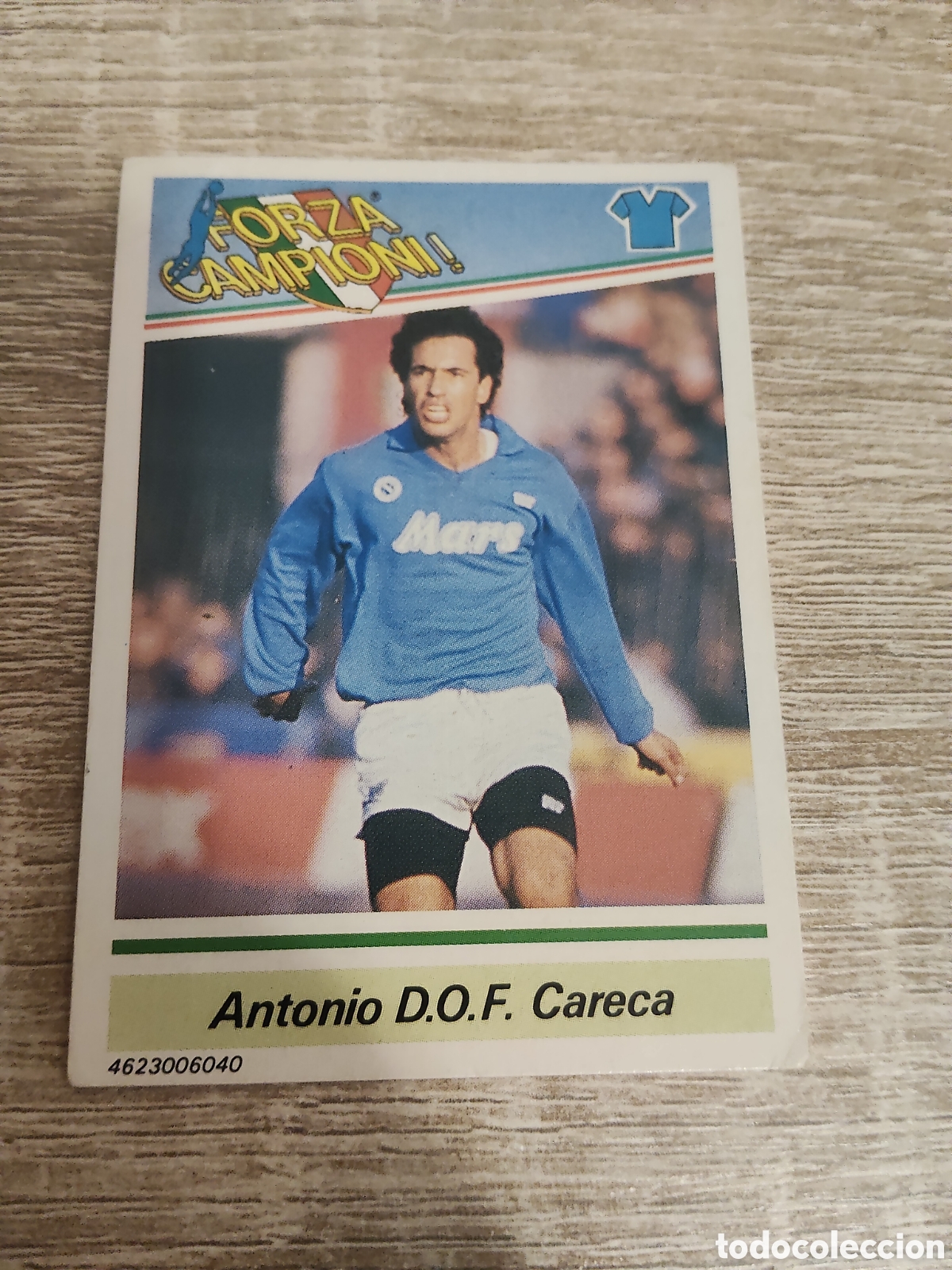 Cromos de F&uacute;tbol: Forza Campioni AIC Antonio Careca Napoli