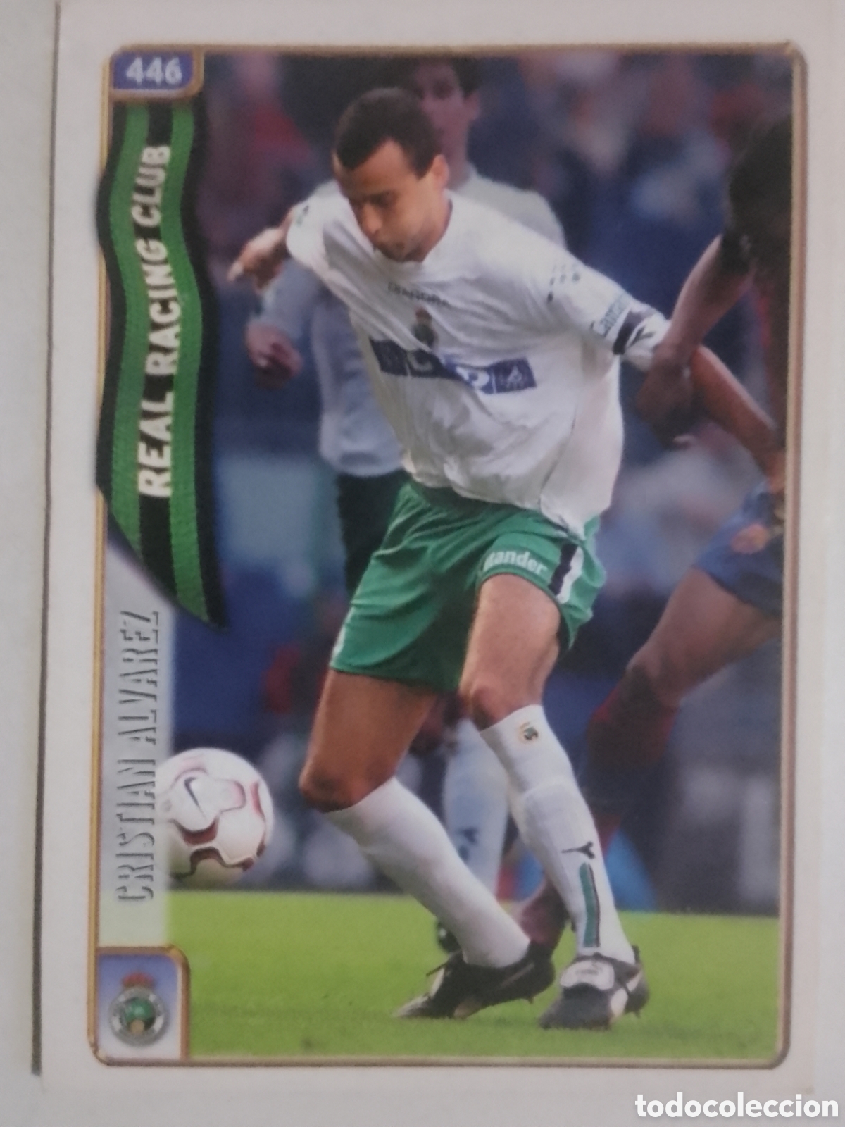 Cromos de F&uacute;tbol: Mundicromo 2005 n&deg; 446 Cristian &Aacute;lvarez &bull; Real Racing Club.