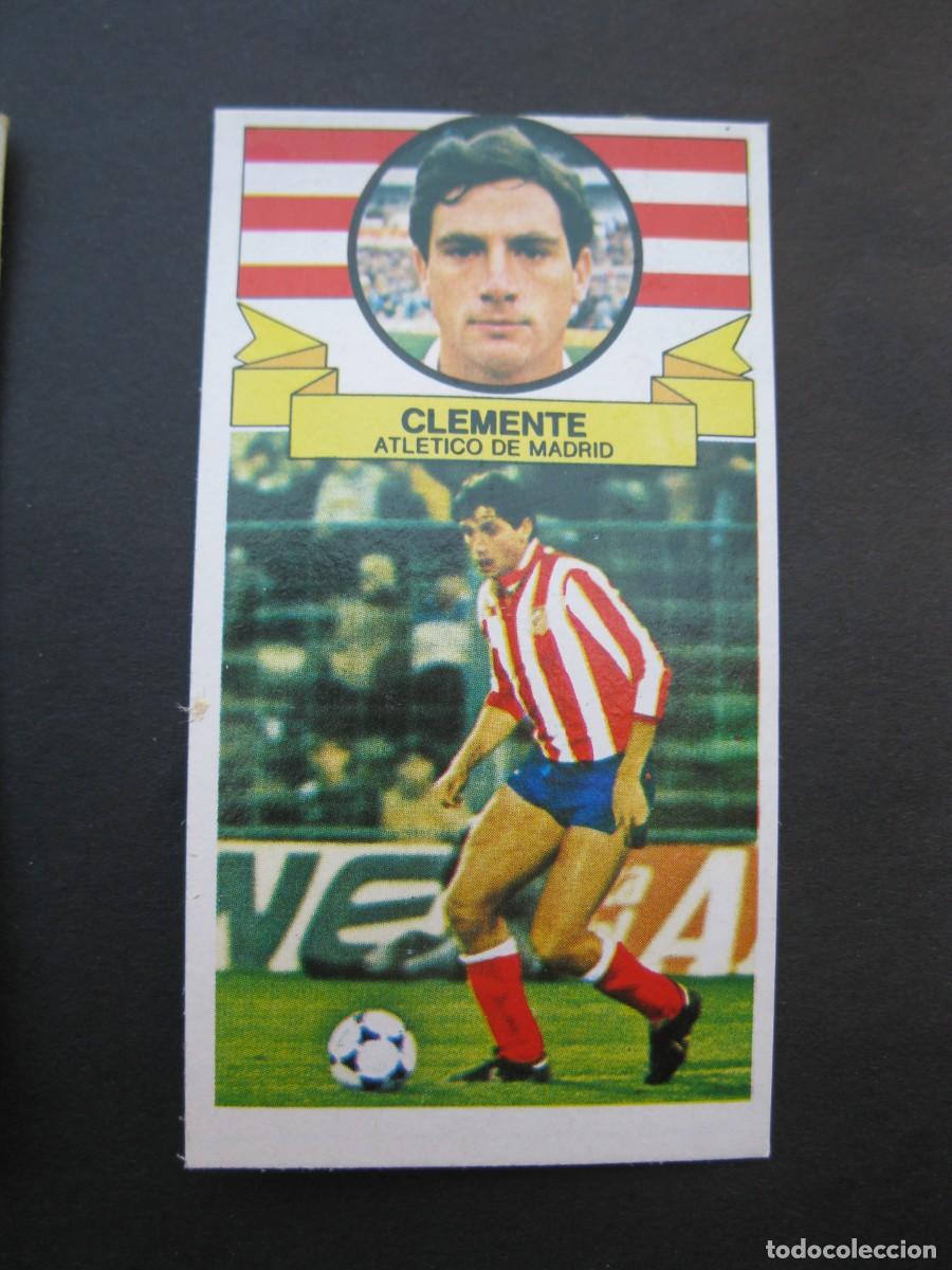 Figurine di Calcio: CLEMENTE (ATL&Eacute;TICO DE MADRID) - CAMPEONATO DE LIGA 85/86 - EDICIONES ESTE.