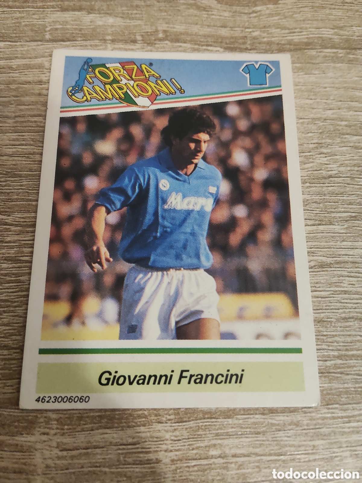 Figurine di Calcio: Forza Campioni AIC Giovanni Francini Napoli