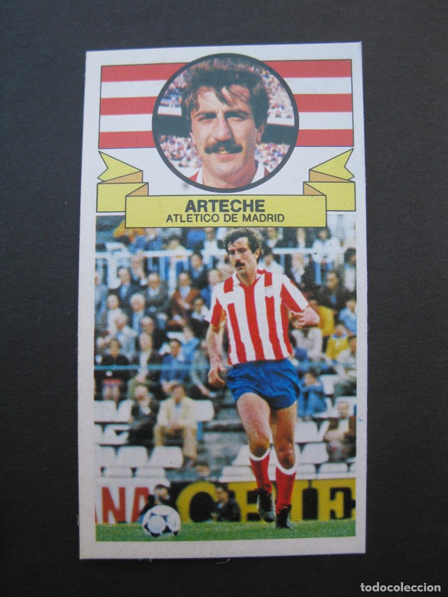 Fu&szlig;ball-Sticker: ARTECHE (ATL&Eacute;TICO DE MADRID) - CAMPEONATO DE LIGA 85/86 - EDICIONES ESTE.