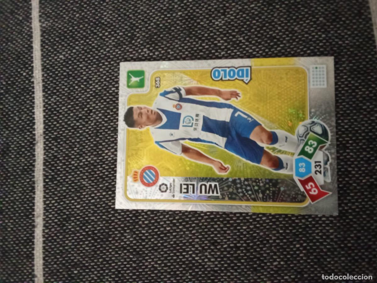 Fu&szlig;ball-Sticker: 368 wu le&iacute; &iacute;dolo Espanyol ADRENALYN 2019-20