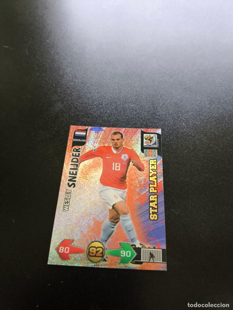 Figurine di Calcio: Wesley Sneijder HOLANDA STAR PLAYER ADRENALYN MUNDIAL SOUTH AFRICA 2010 WORLD CUP PANINI