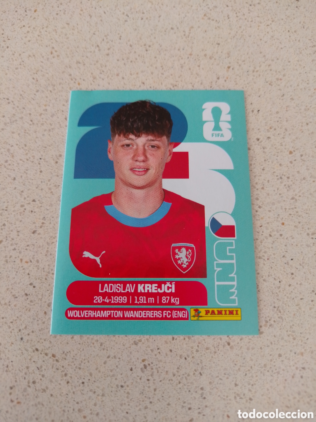 Figurine di Calcio: CROMO NUMERO 4 KREJCI REPUBLICA CHECA. MUNDIAL 2026. PANINI.