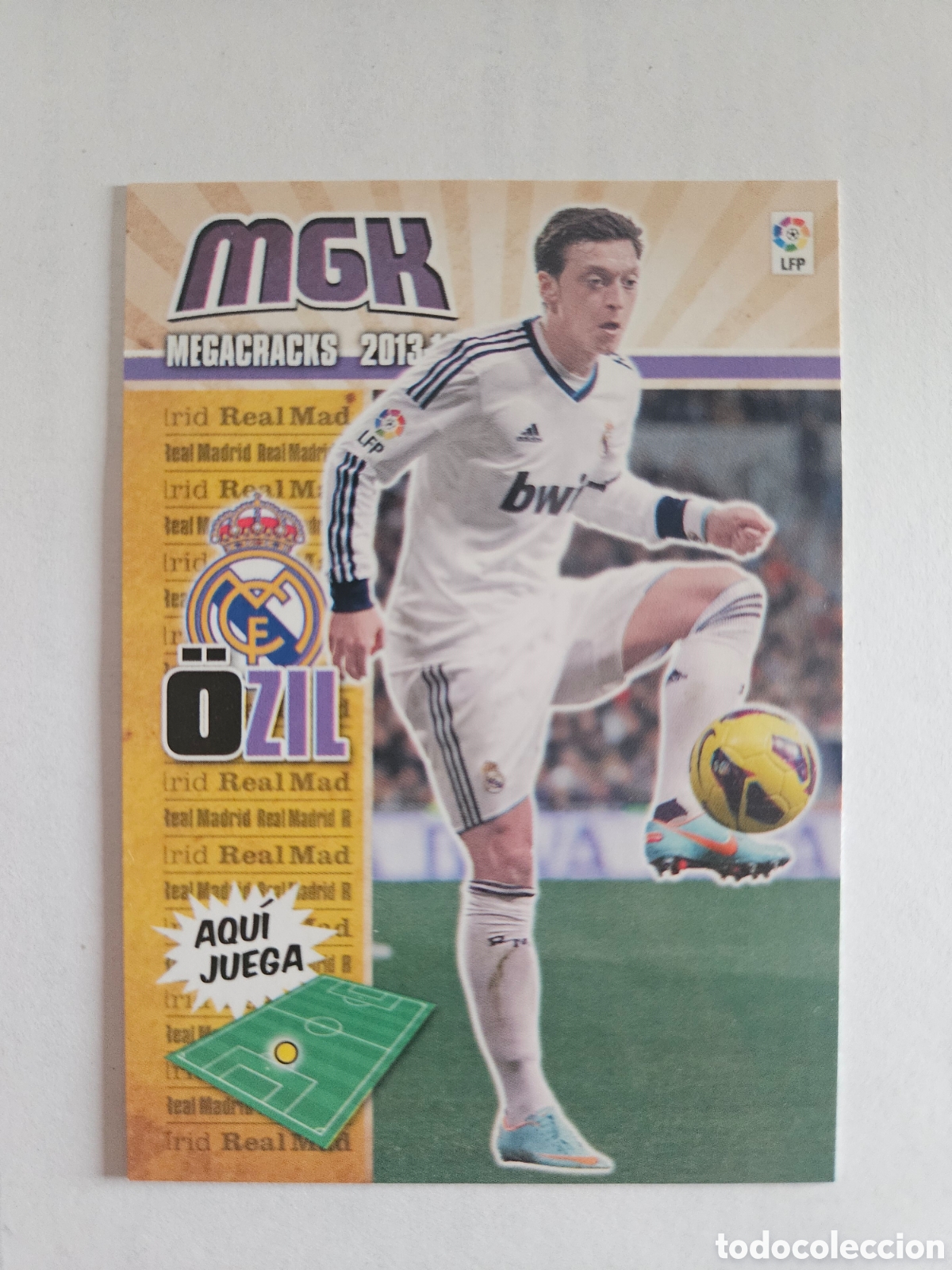 Figurine di Calcio: OZIL 211 (REAL MADRID) PANINI MEGACRACKS 2013-2014 13 14 CROMO CARTA