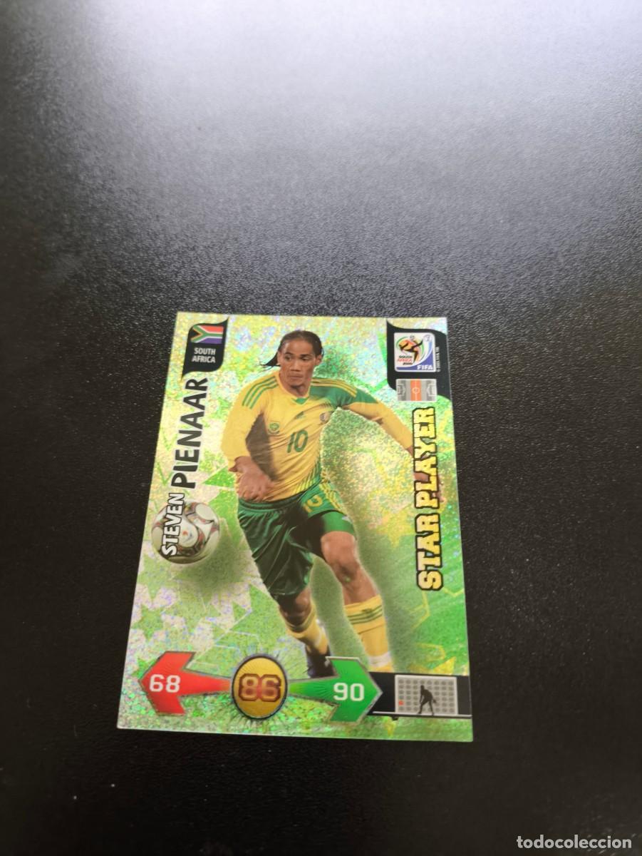 Figurine di Calcio: Steven Pienaar SUDAFRICA STAR PLAYER ADRENALYN MUNDIAL SOUTH AFRICA 2010 WORLD CUP PANINI