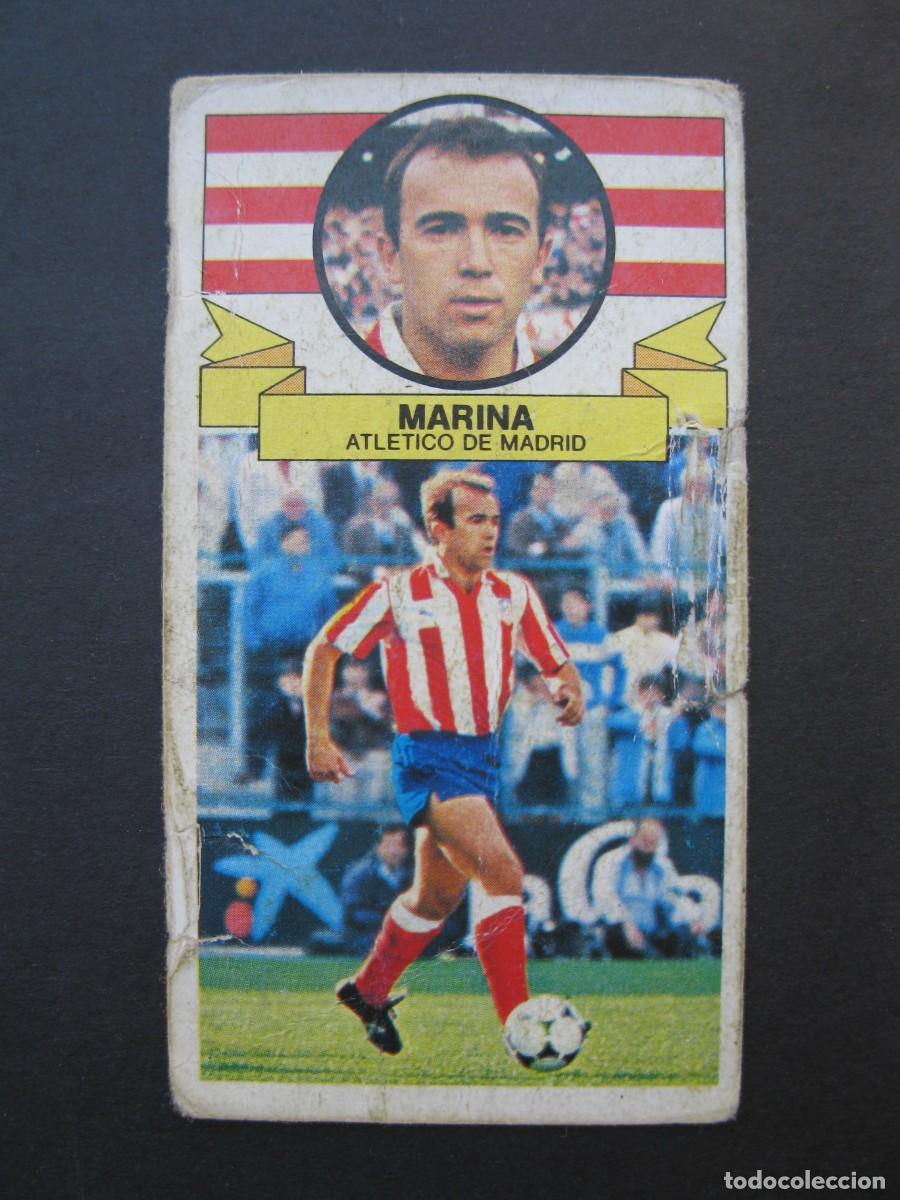 Cromos de Futebol: MARINA (ATL&Eacute;TICO DE MADRID) - CAMPEONATO DE LIGA 85/86 - EDICIONES ESTE.
