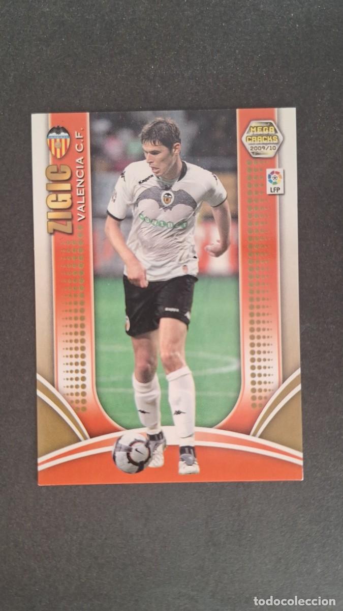 Cartes &agrave; collectionner de Football: L1 ZIGIC VALENCIA C. F. 389 PANINI MEGACRACKS 2009 2010 09 10