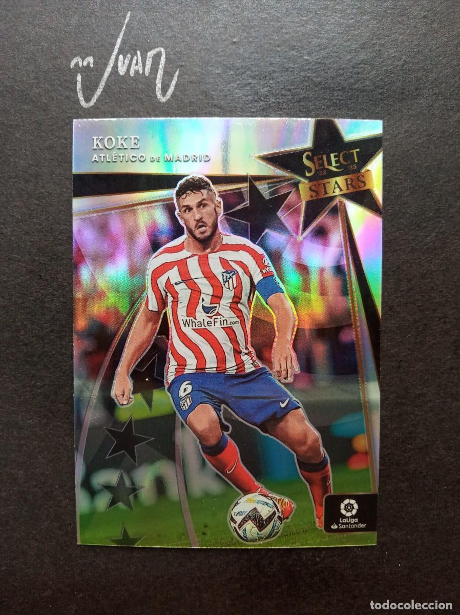 Cromos de Futebol: N&ordm; 4 STARS PRIZM KOKE ATLETICO MADRID ESPA&Ntilde;A ⚽ PANINI &reg; SELECT LIGA 2022 2023 22 23 NUEVO