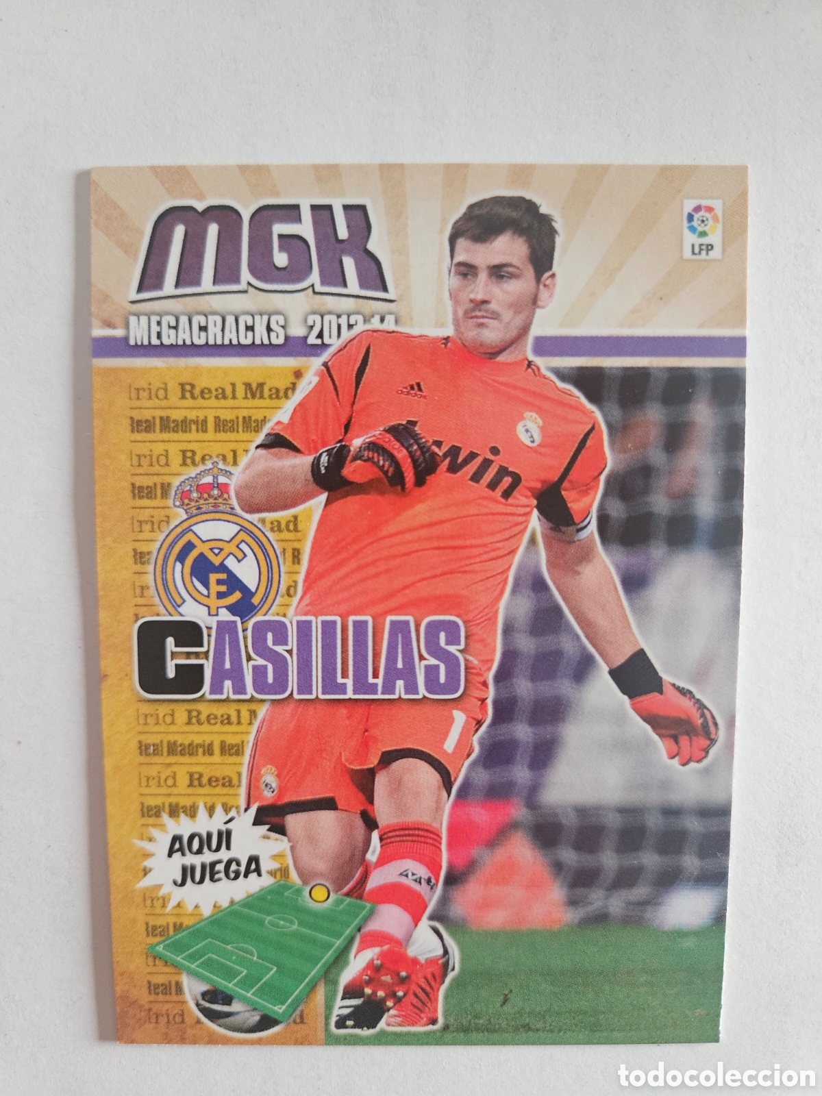 Cromos de Futebol: Megacracks 2013 2014 13 14 panini Casillas n&deg; 200 Real Madrid