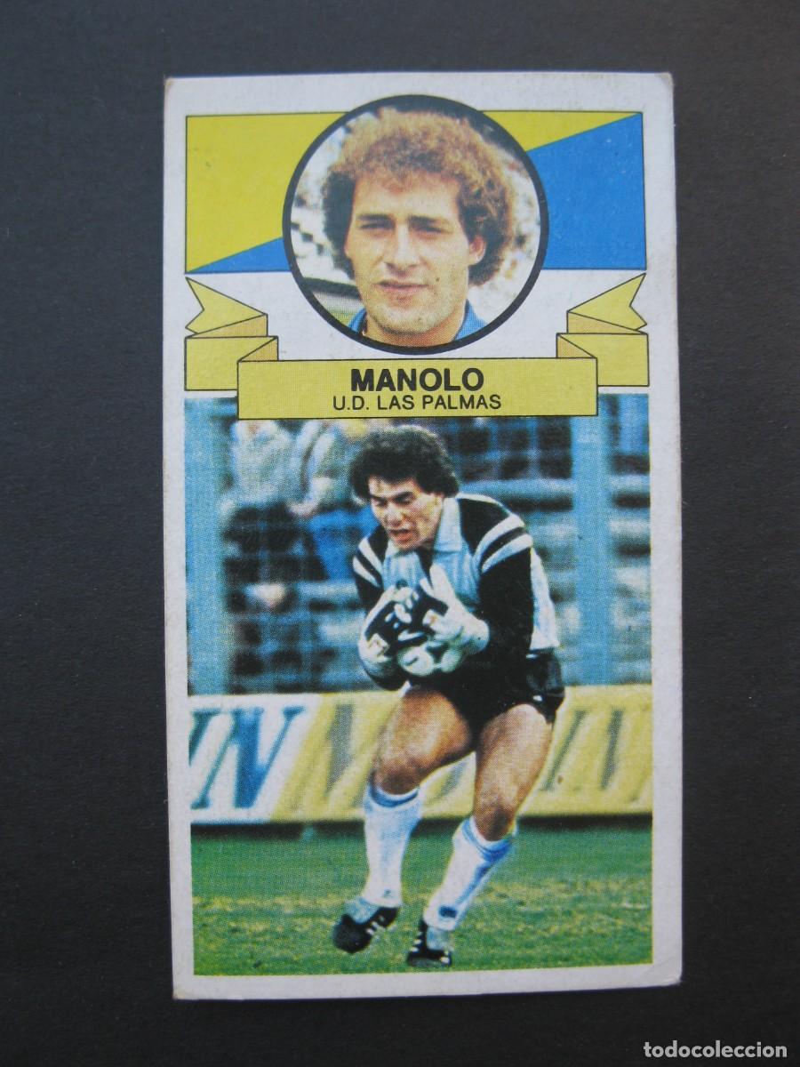 Cromos de Futebol: MANOLO (U.D. LAS PALMAS) - CAMPEONATO DE LIGA 85/86 - EDICIONES ESTE.