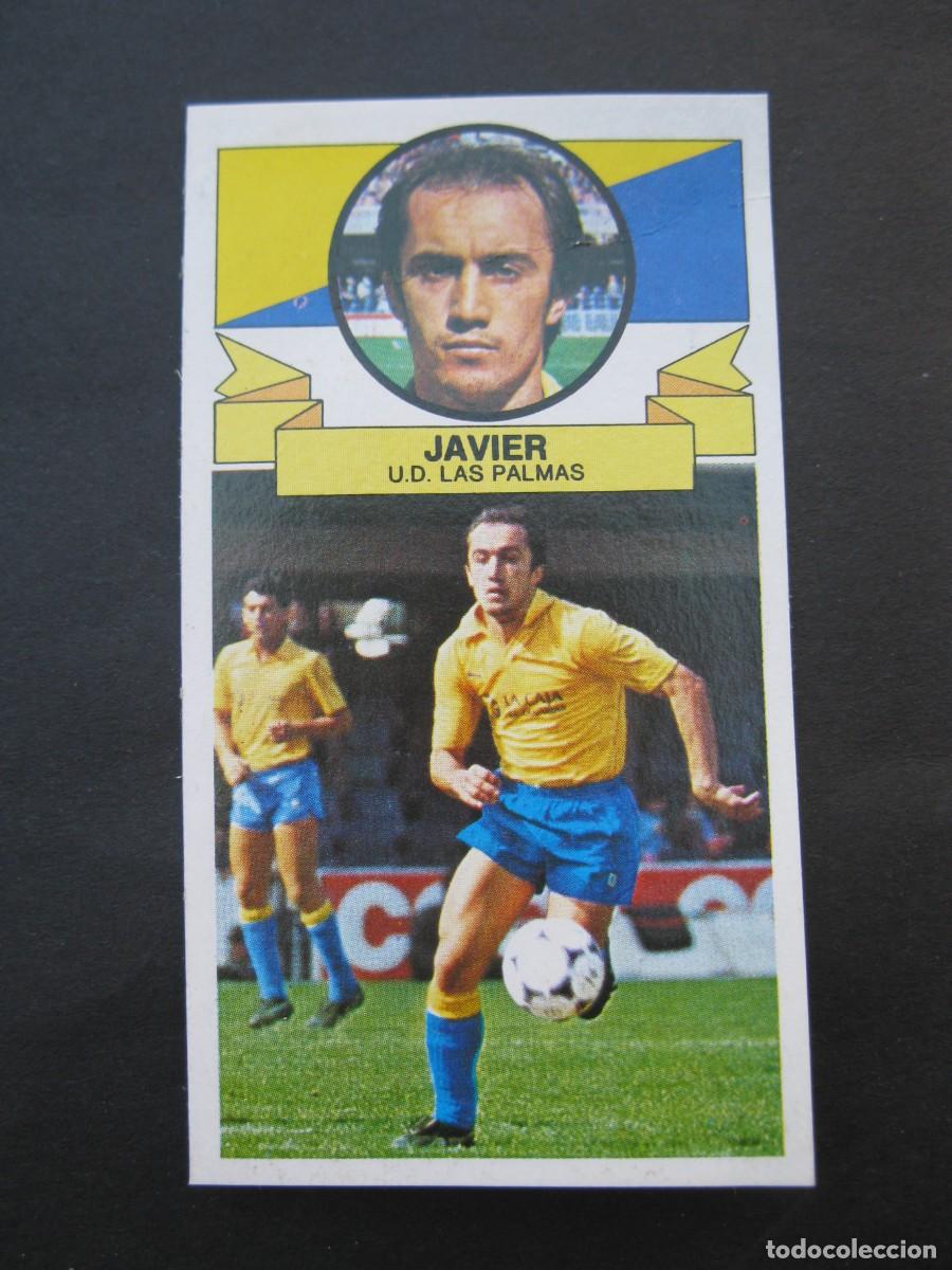 Figurine di Calcio: JAVIER (U.D. LAS PALMAS) - CAMPEONATO DE LIGA 85/86 - EDICIONES ESTE.