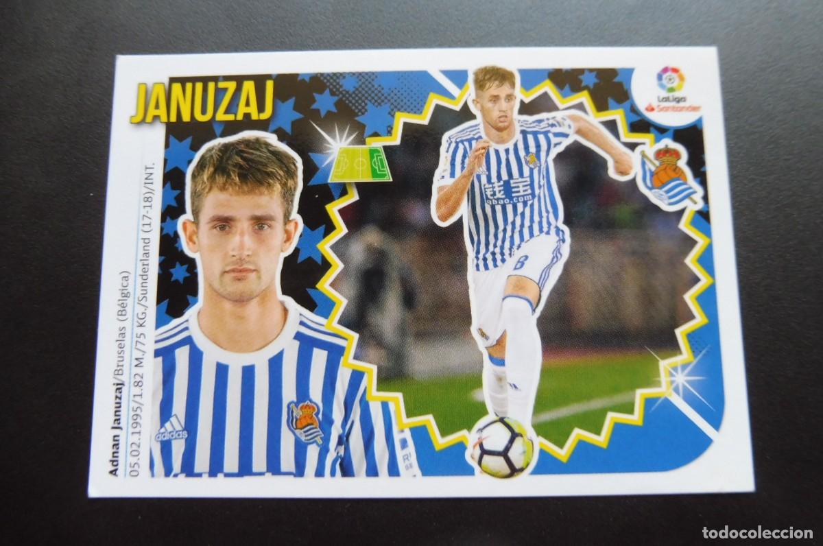 Cromos de F&uacute;tbol: CROMO PANINI - LIGA SANTANDER 2018/19 ESTE - REAL SOCIEDAD N&Uacute;M 14 - JANUZAJ