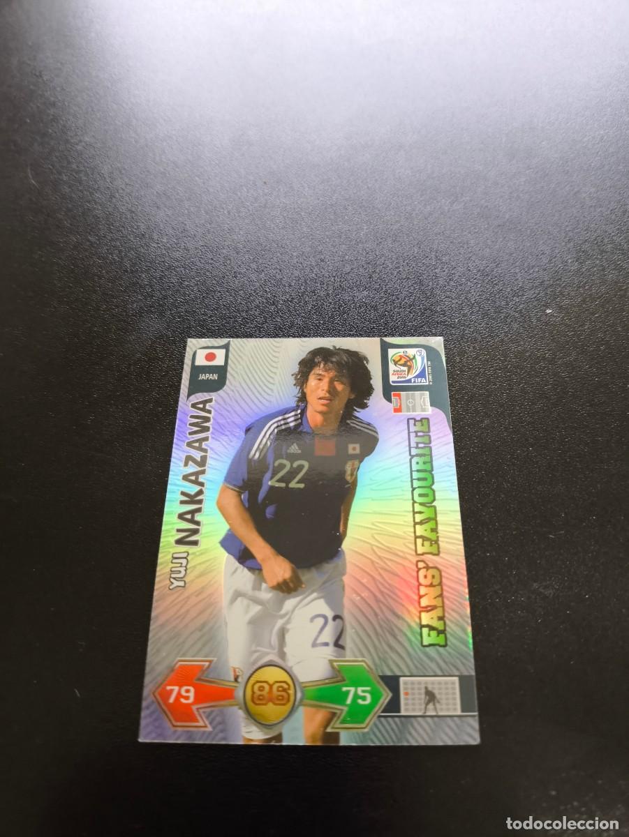 Football Stickers: Yuji Nakazawa JAPON JAPAN FANS FAVOURITE ADRENALYN MUNDIAL SOUTH AFRICA 2010 WORLD CUP PANINI