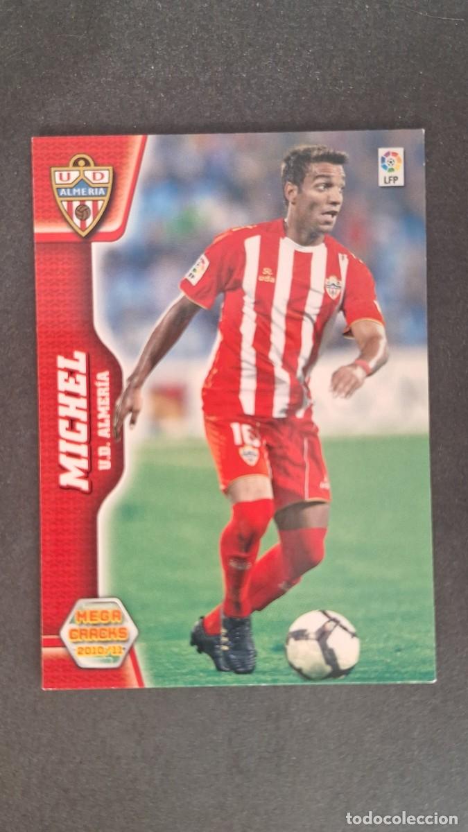 Fu&szlig;ball-Sticker: L1 MICHEL U. D. ALMERIA 3 PANINI MEGACRACKS 2010 2011 10 11
