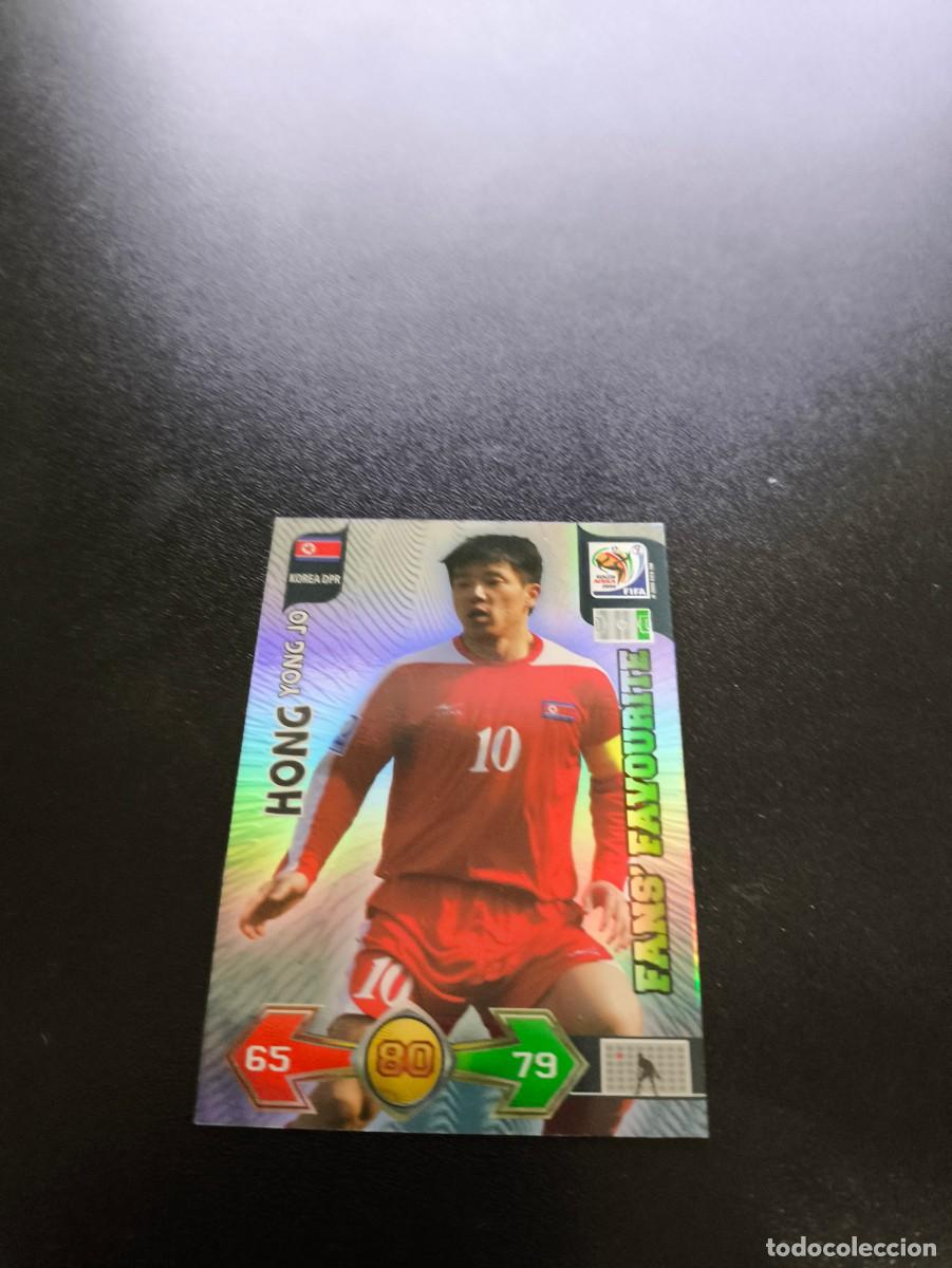 Fu&szlig;ball-Sticker: Hong Yong Jo KOREA DEL NORTE FANS FAVOURITE ADRENALYN MUNDIAL SOUTH AFRICA 2010 WORLD CUP PANINI