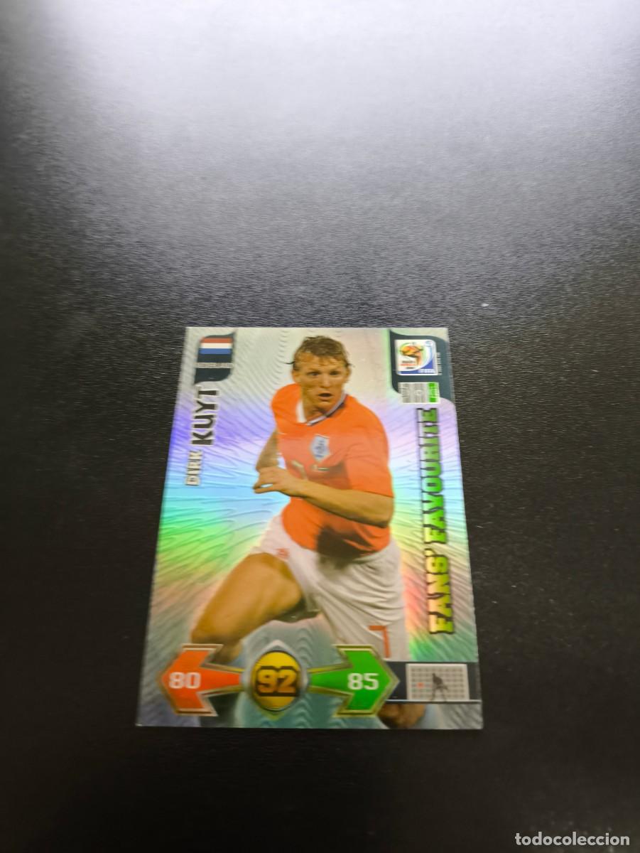 Cromos de F&uacute;tbol: Dirk Kuyt HOLANDA NETHERLANDS FANS FAVOURITE ADRENALYN MUNDIAL SOUTH AFRICA 2010 WORLD CUP PANINI