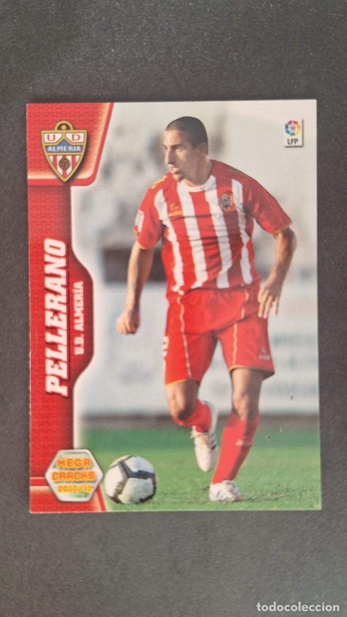 Cromos de F&uacute;tbol: L1 PELLERANO U. D. ALMERIA 6 PANINI MEGACRACKS 2010 2011 10 11