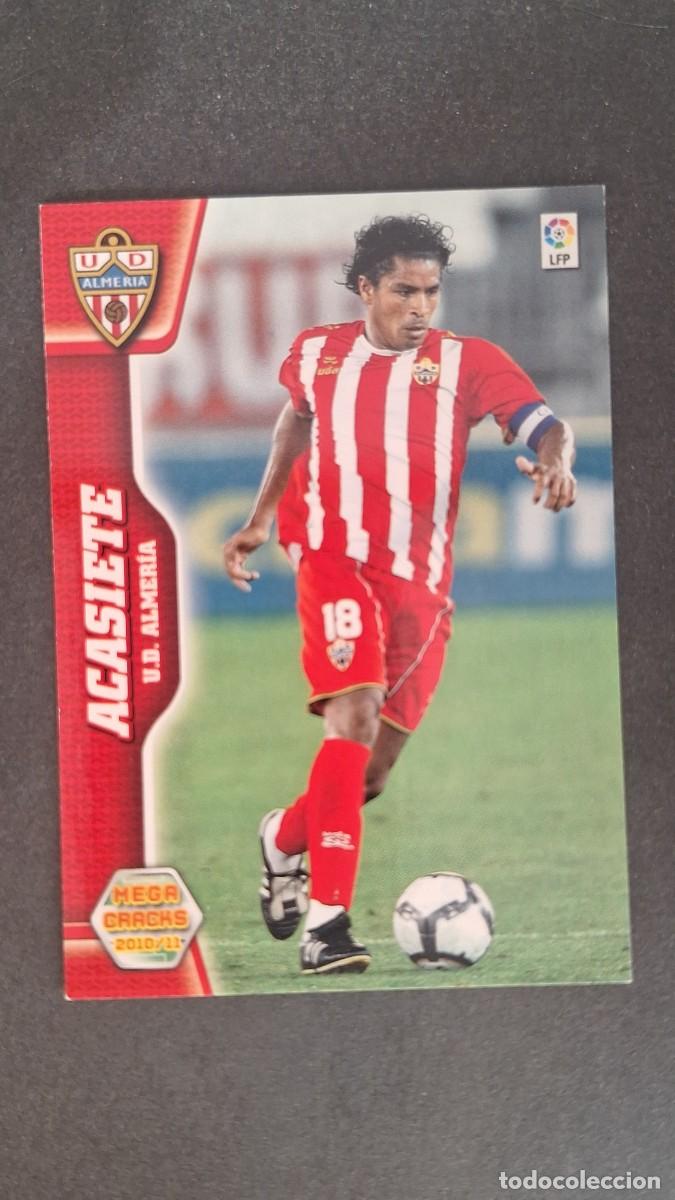 Cromos de F&uacute;tbol: L1 ACASIETE U. D. ALMERIA 7 PANINI MEGACRACKS 2010 2011 10 11