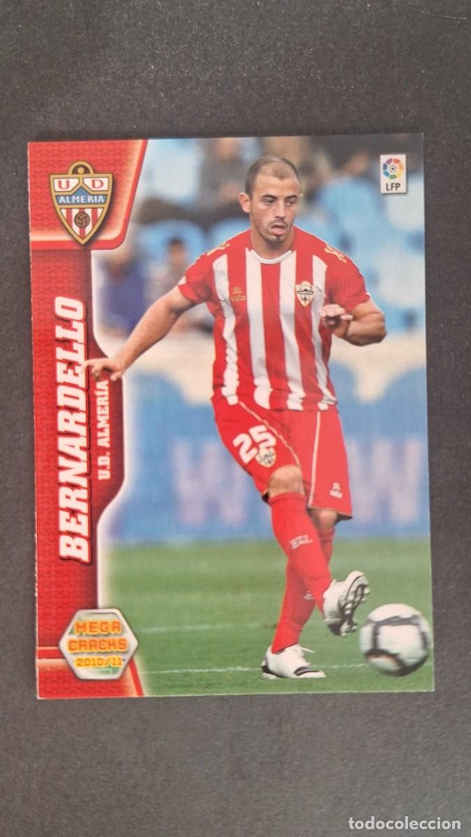 Cromos de F&uacute;tbol: L1 BERNARDELLO U. D. ALMERIA 9 PANINI MEGACRACKS 2010 2011 10 11