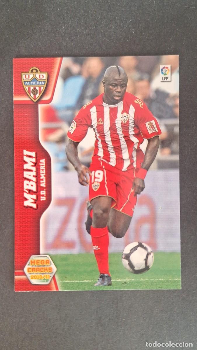 Cromos de F&uacute;tbol: L1 M'BAMI U. D. ALMERIA 10 PANINI MEGACRACKS 2010 2011 10 11