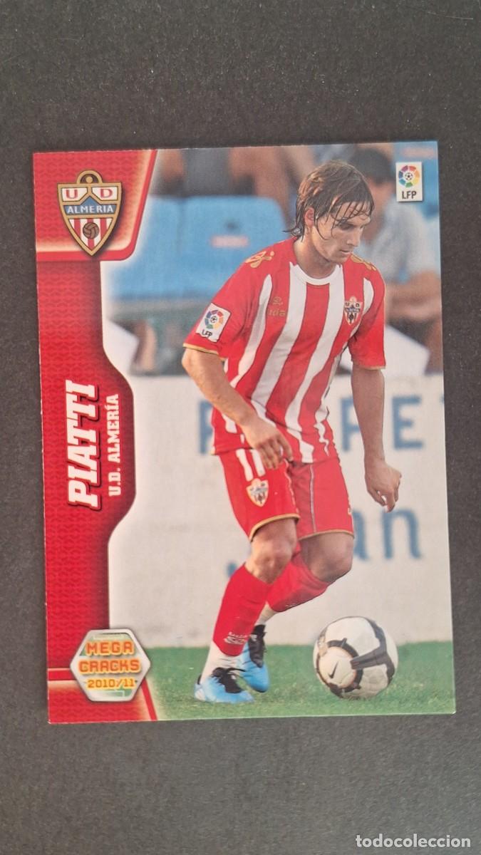 Cromos de F&uacute;tbol: L1 PIATTI U. D. ALMERIA 15 PANINI MEGACRACKS 2010 2011 10 11