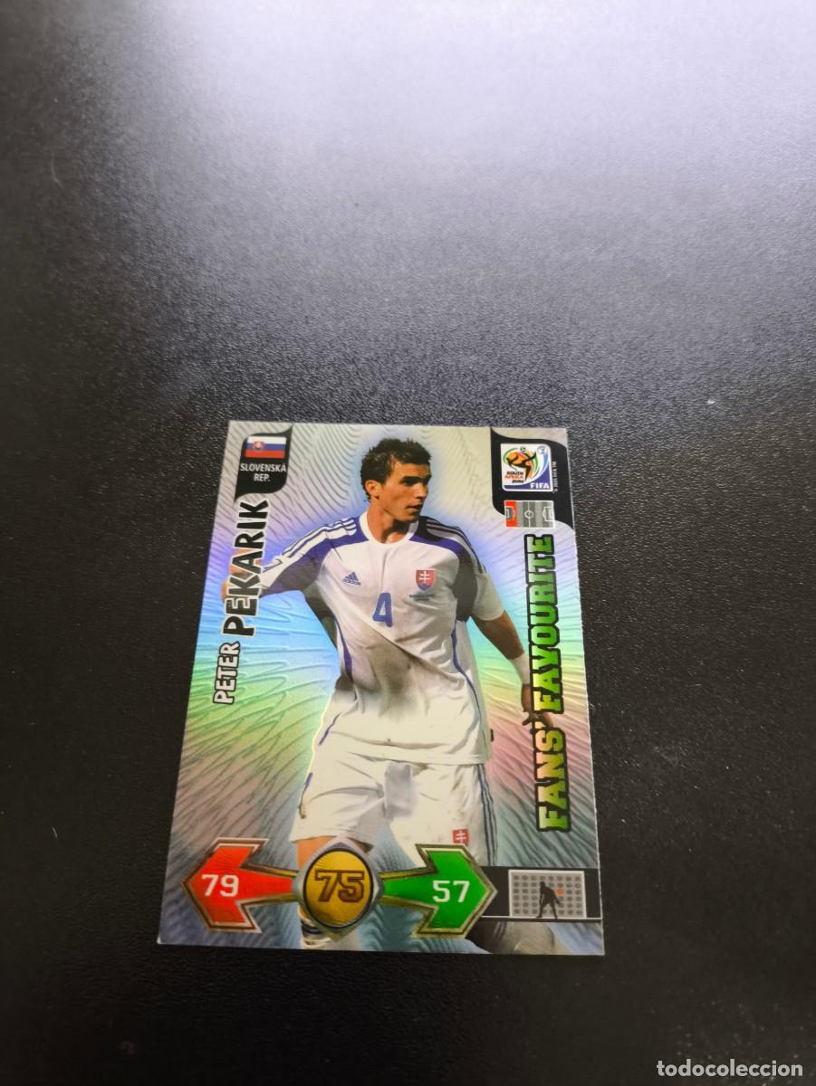Cromos de F&uacute;tbol: Peter Pekarik ESLOVAQUIA FANS FAVOURITE ADRENALYN MUNDIAL SOUTH AFRICA 2010 WORLD CUP PANINI