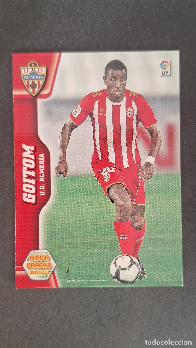 Cromos de F&uacute;tbol: L1 GOITOM U. D. ALMERIA 17 PANINI MEGACRACKS 2010 2011 10 11