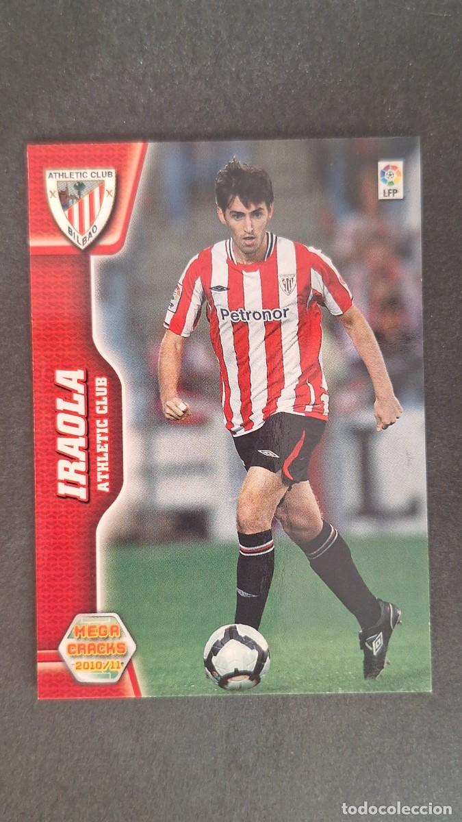 Cromos de F&uacute;tbol: L1 IRAOLA ATHLETIC CLUB DE BILBAO 21 PANINI MEGACRACKS 2010 2011 10 11
