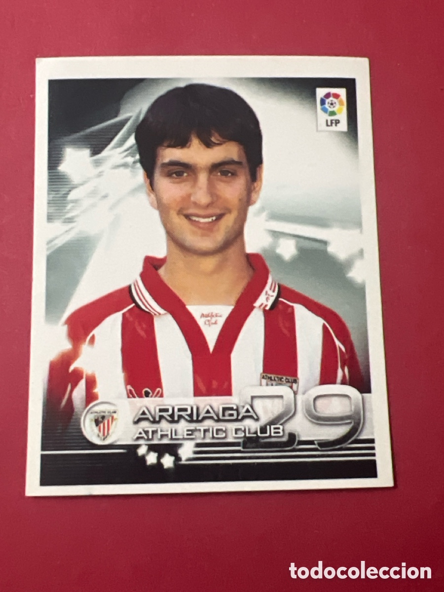 Football Stickers: C2157. Arriaga 78 Superliga de las Estrellas 2002-03 2002 2003 Athletic de Bilbao