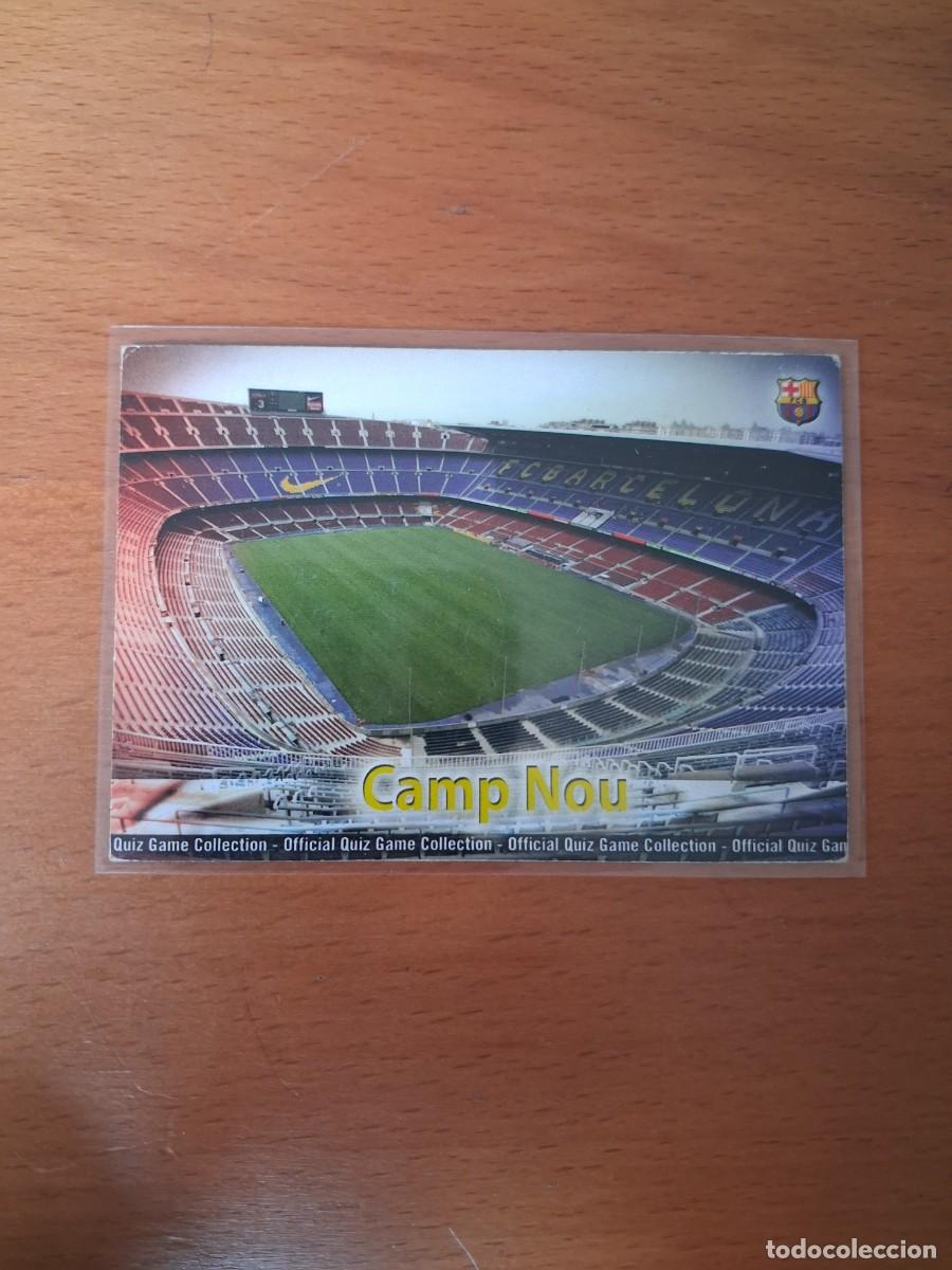 Cromos de Futebol: Mundicromo Official Quiz Game Collection 2009 2010 FC Barcelona 2 Estadio Camp Nou