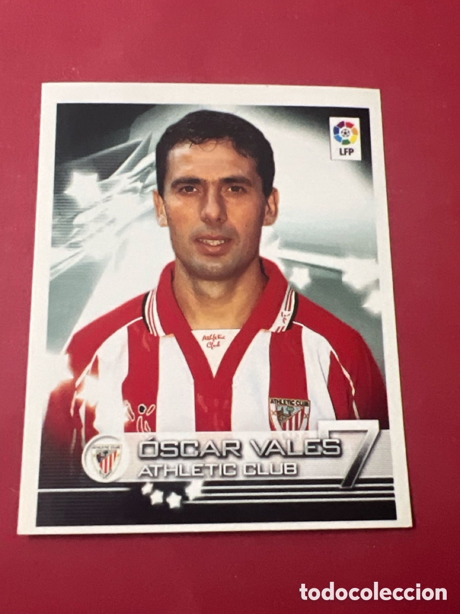 Cromos de Futebol: SUPERLIGA ESTRELLAS 2002 2003 PANINI N&ordm; 73 OSCAR VALES (ATHLETIC CLUB BILBAO) - NUNCA PEGADO - 02 03