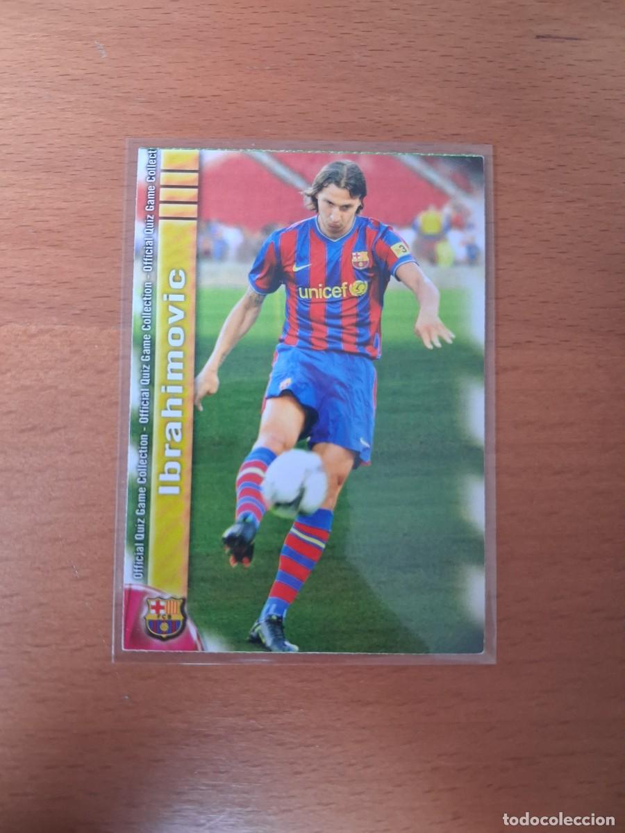 Cromos de Futebol: Mundicromo Official Quiz Game Collection 2009 2010 FC Barcelona 21 Ibrahimovic